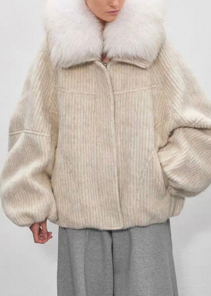 A Vintage Style Coat with Delicate Timeless Details