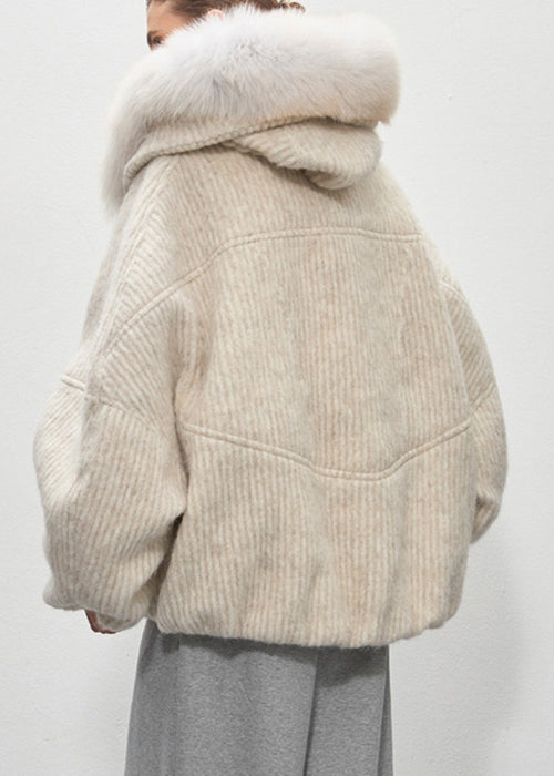 A Vintage Style Coat with Delicate Timeless Details