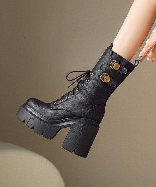 Classic Orthopedic Boots with Timeless Style