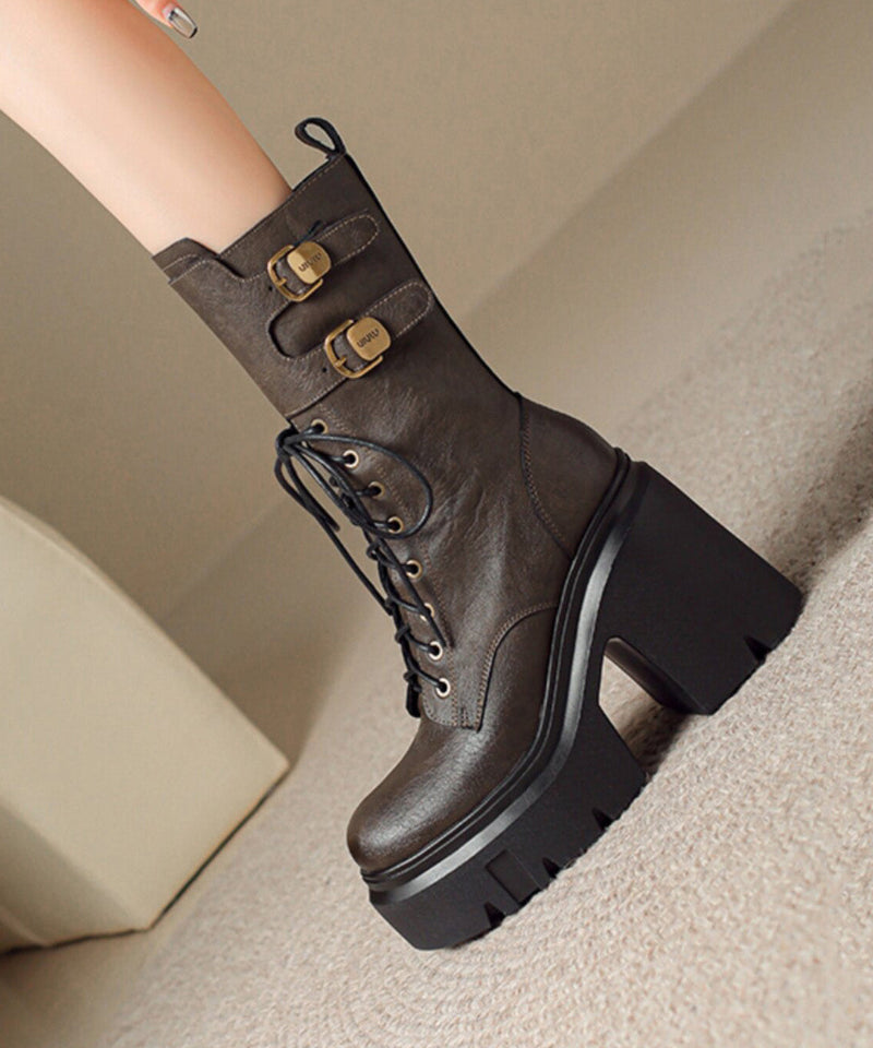 Classic Orthopedic Boots with Timeless Style