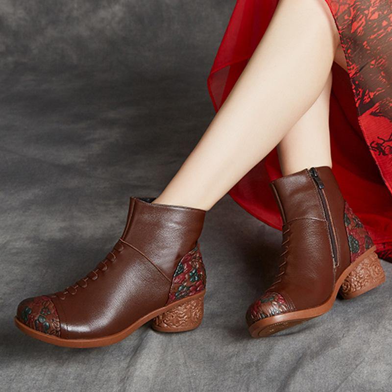 Vintage Inspired Orthopedic Boots