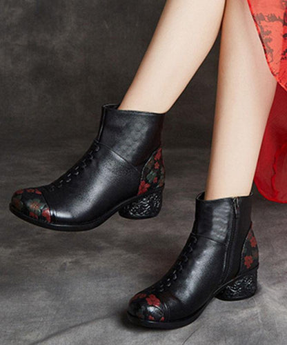 Vintage Inspired Orthopedic Boots