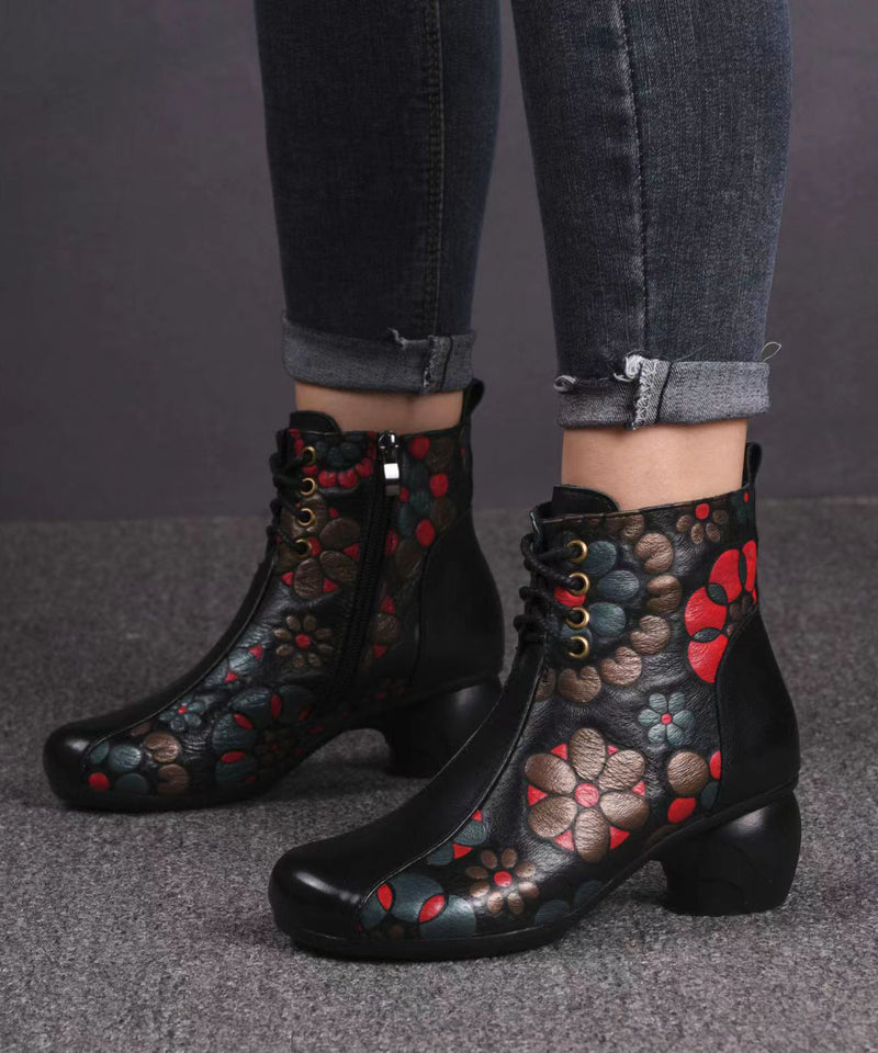 Classic Orthopedic Boots with Timeless Style