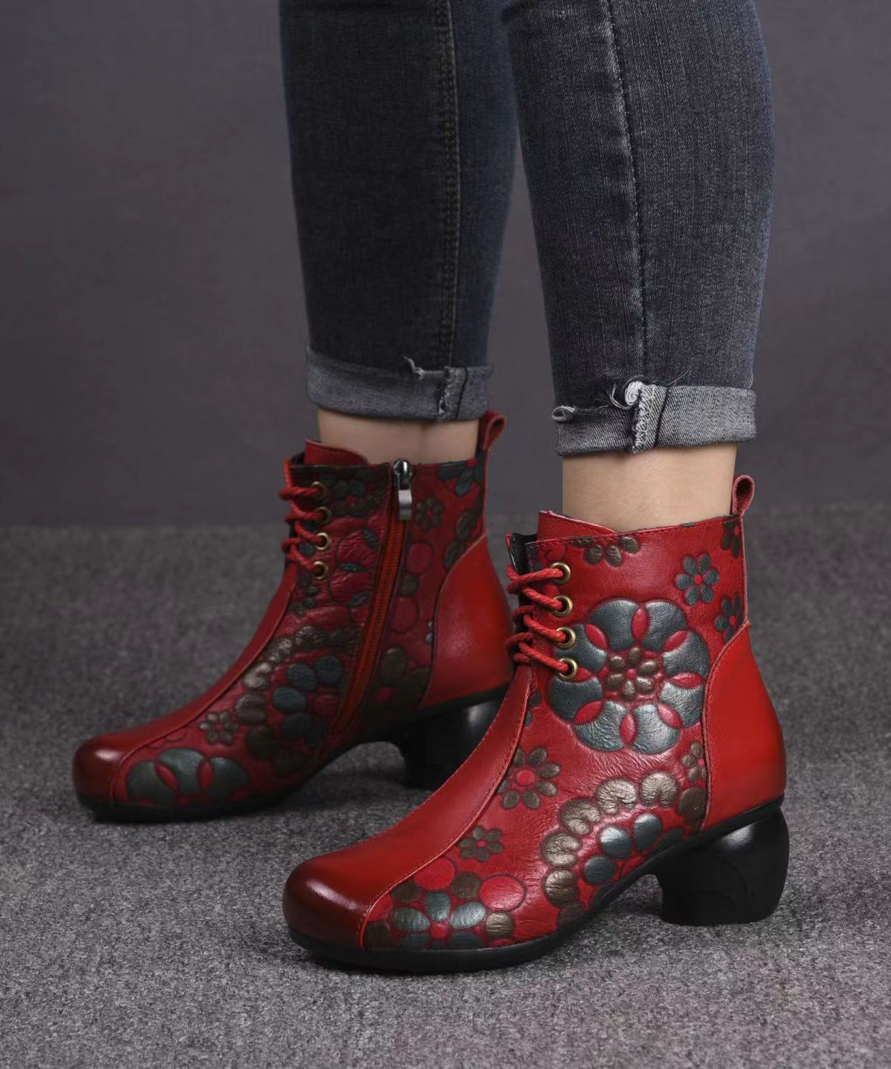 Classic Orthopedic Boots with Timeless Style