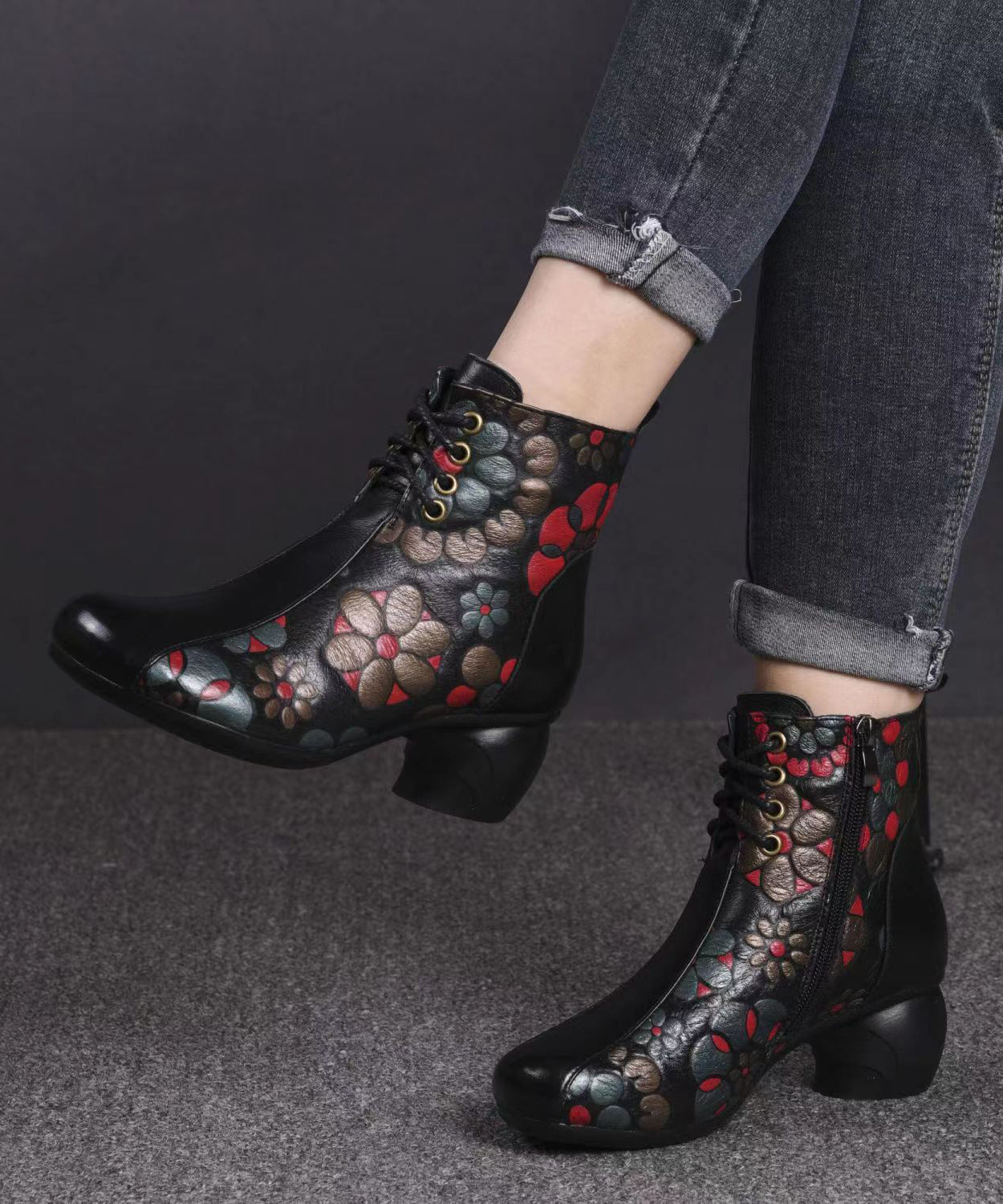 Classic Orthopedic Boots with Timeless Style