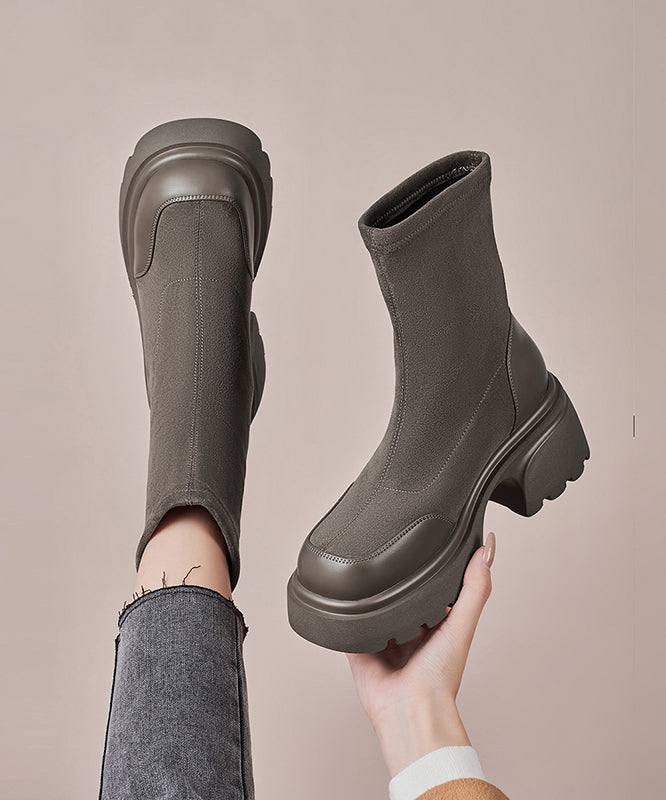 Vintage Inspired Orthopedic Boots