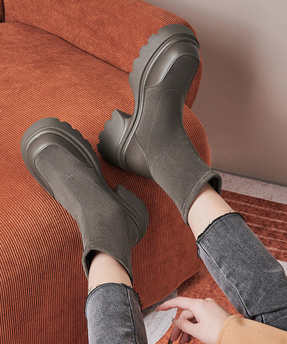 Vintage Inspired Orthopedic Boots