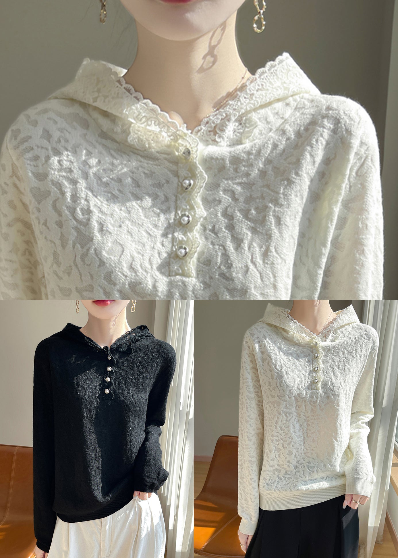 Vintage Inspired Sweater with a Contemporary Edge
