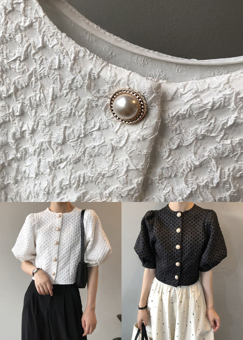 A Vintage Style Blouse with Delicate Timeless Details