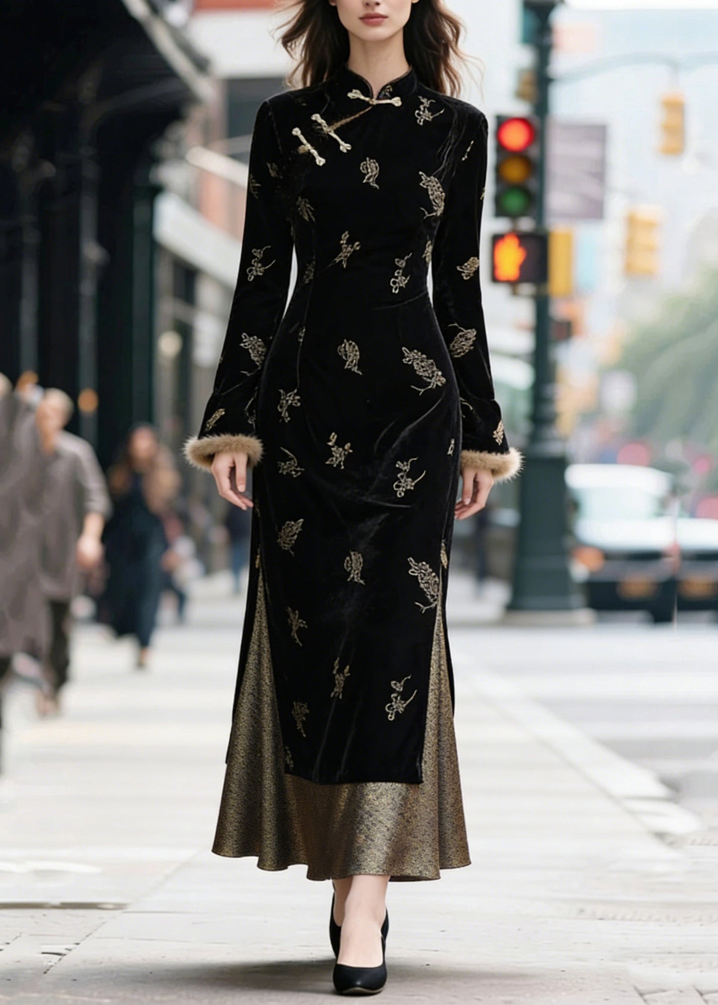 A Vintage Style Dress with Delicate Timeless Details