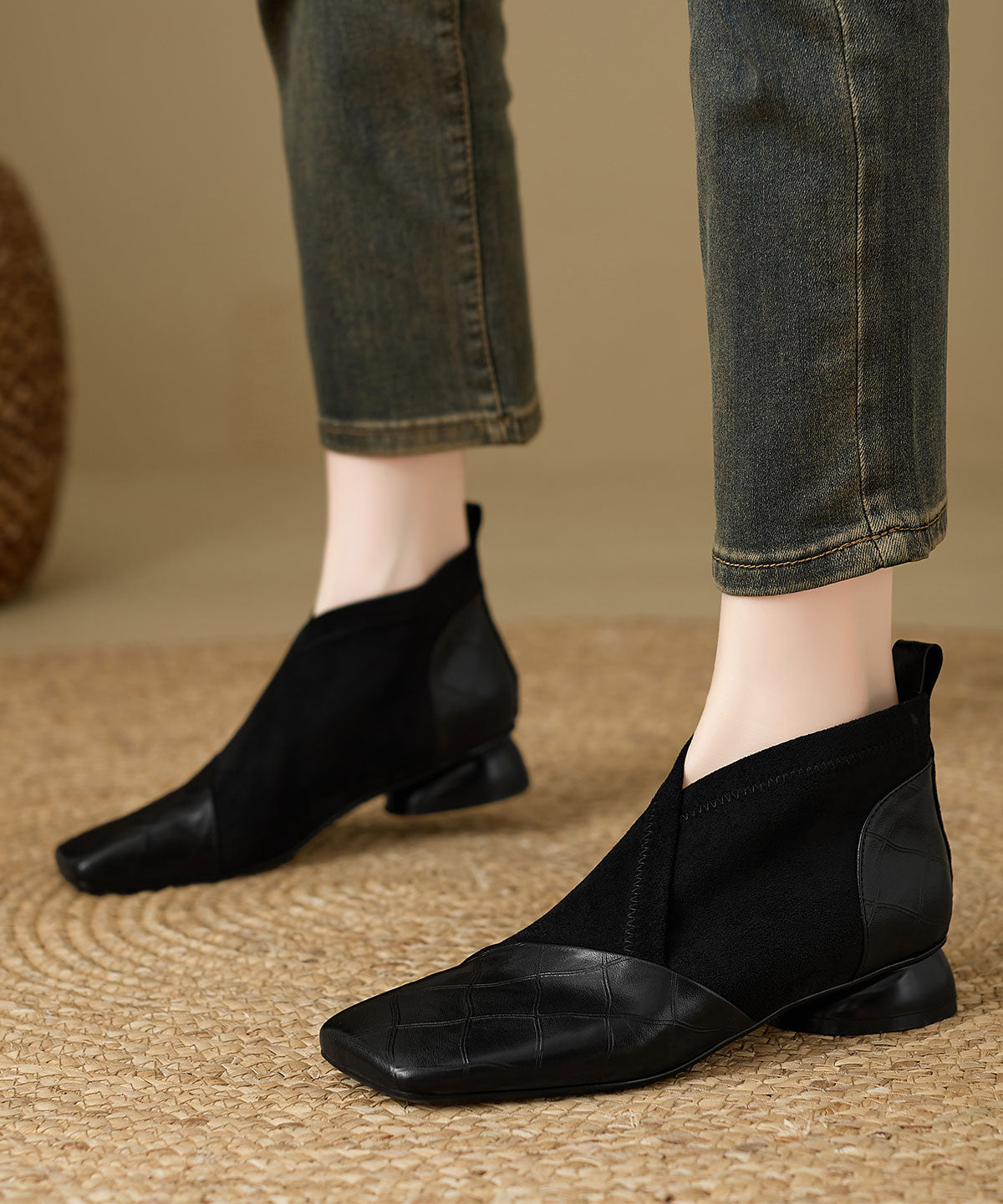 Vintage Inspired Orthopedic Boots