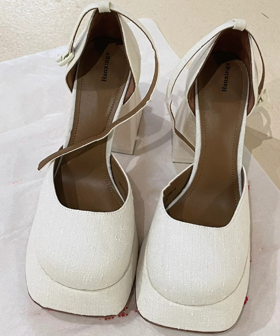 Chic Orthopedic Heels with Unique Design