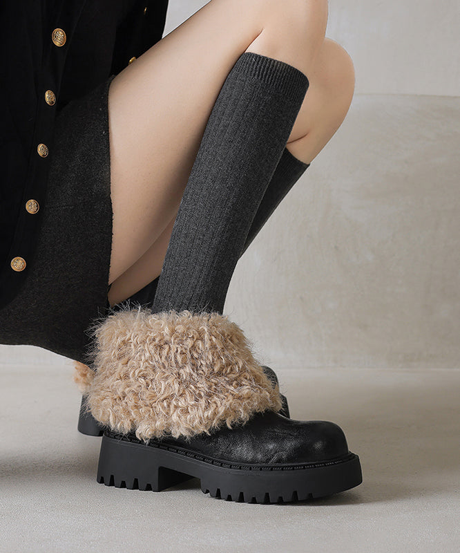 Classic Orthopedic Boots with Timeless Style