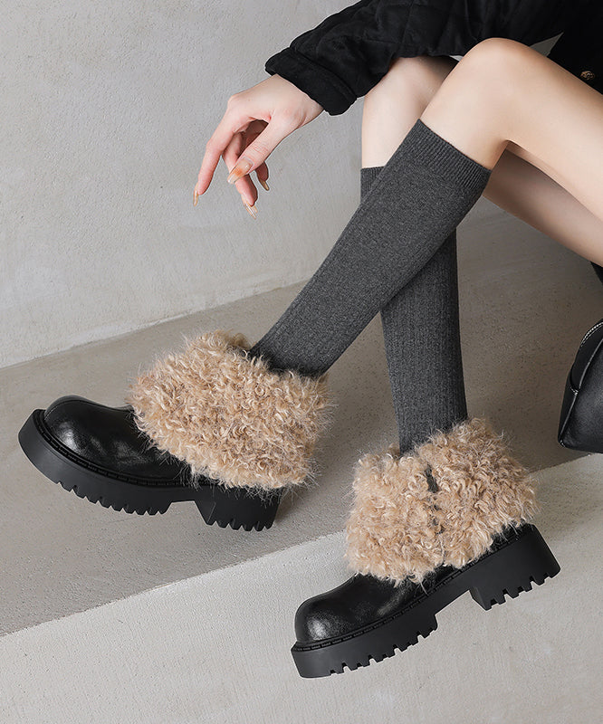 Classic Orthopedic Boots with Timeless Style