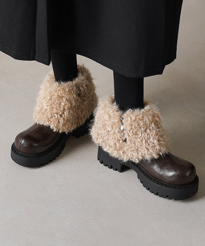 Classic Orthopedic Boots with Timeless Style
