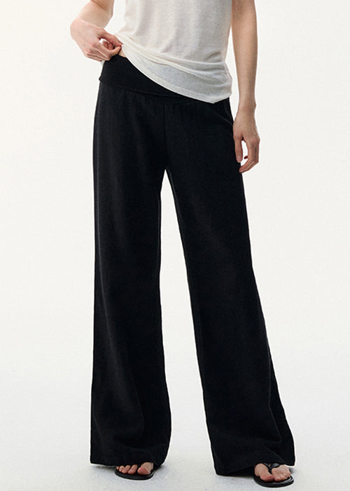 A Vintage Style Pants with Delicate Timeless Details