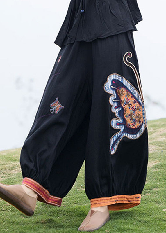 A Vintage Style Pants with Delicate Timeless Details