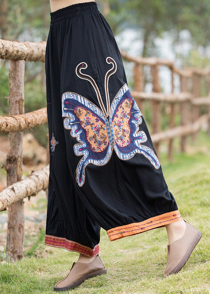 A Vintage Style Pants with Delicate Timeless Details