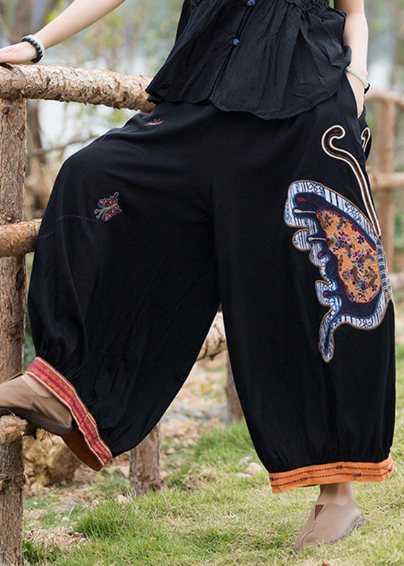 A Vintage Style Pants with Delicate Timeless Details