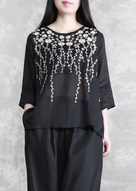 A Vintage Style Top with Delicate Timeless Details