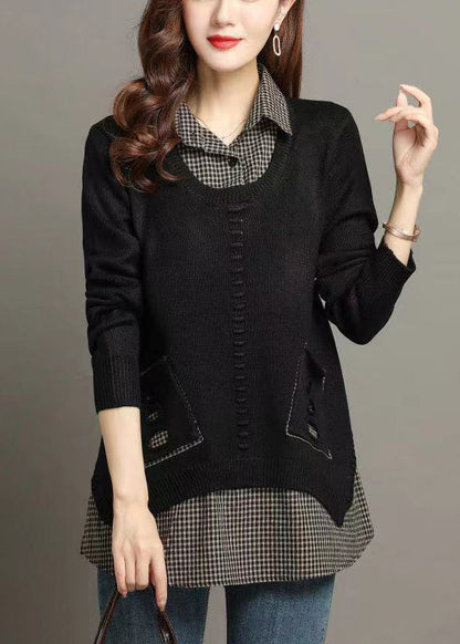 A Vintage Style Sweater with Delicate Timeless Details