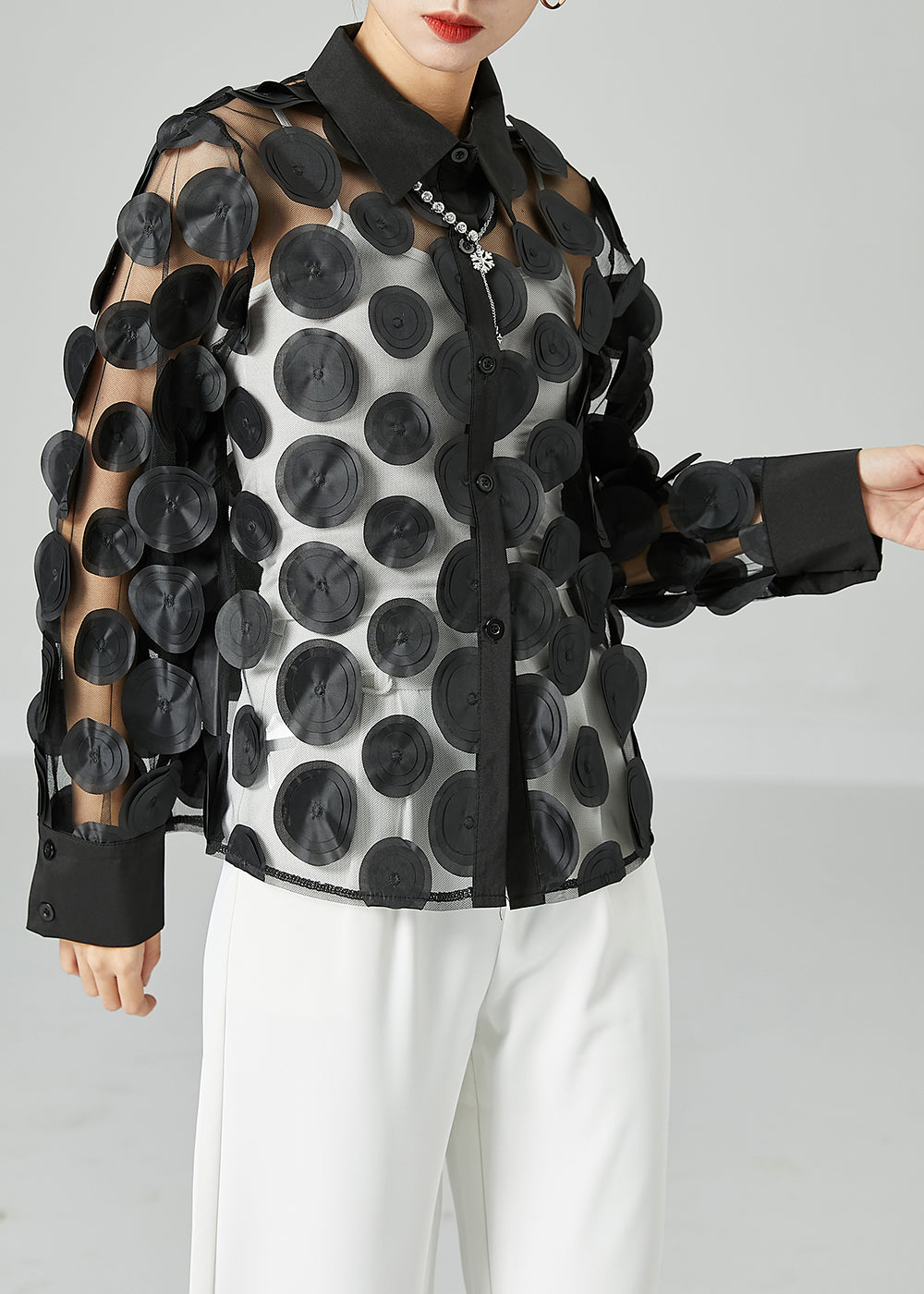 Gracefully Styled Blouse for Any Occasion