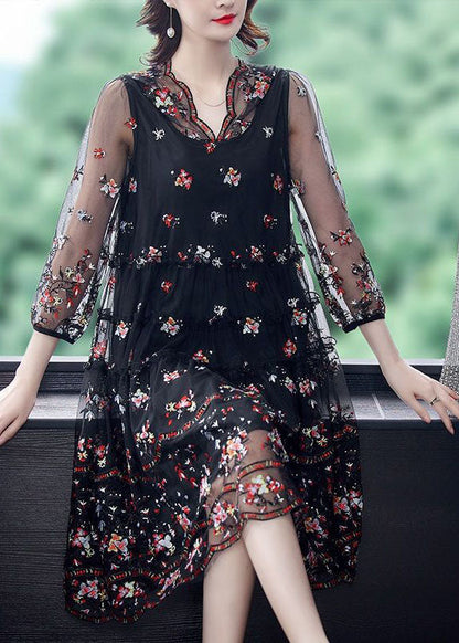 A Vintage Style Dress with Delicate Timeless Details