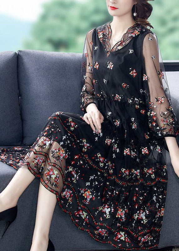A Vintage Style Dress with Delicate Timeless Details
