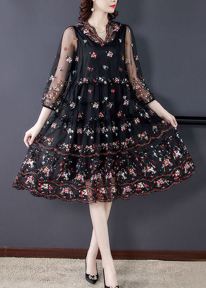 A Vintage Style Dress with Delicate Timeless Details