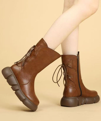 Vintage Inspired Orthopedic Boots