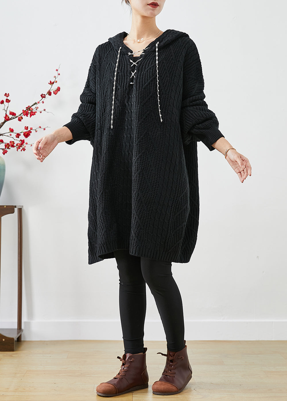 Classic Vintage Sweater with a Flattering Fit