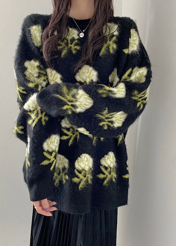 A Vintage Style Sweater with Delicate Timeless Details