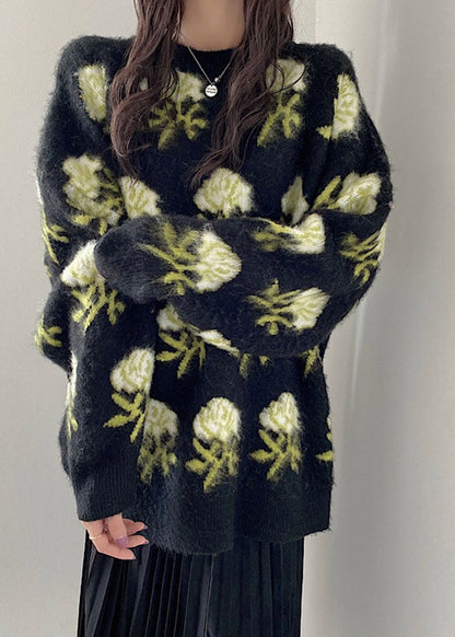 A Vintage Style Sweater with Delicate Timeless Details