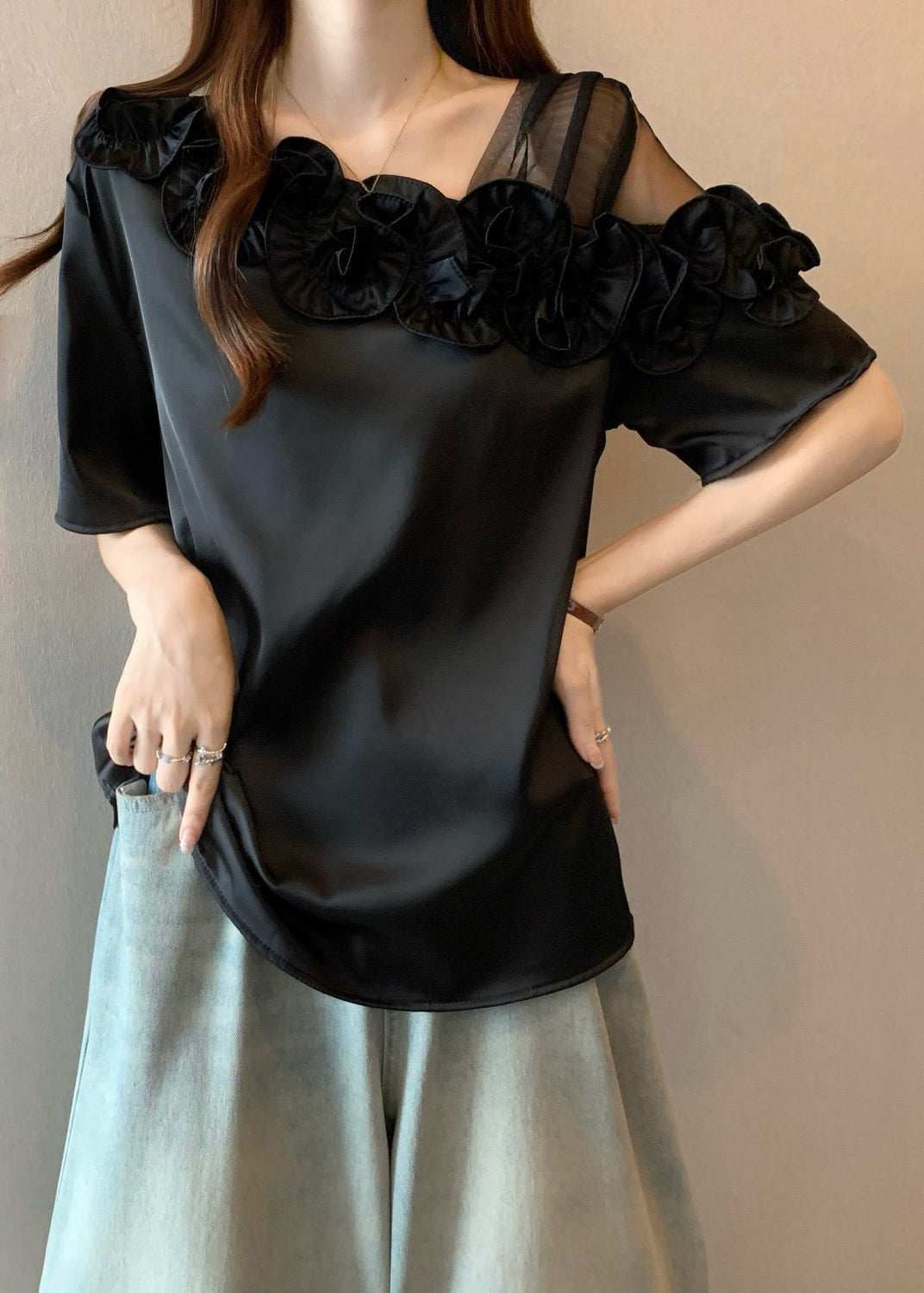 A Vintage Style Shirt with Delicate Timeless Details