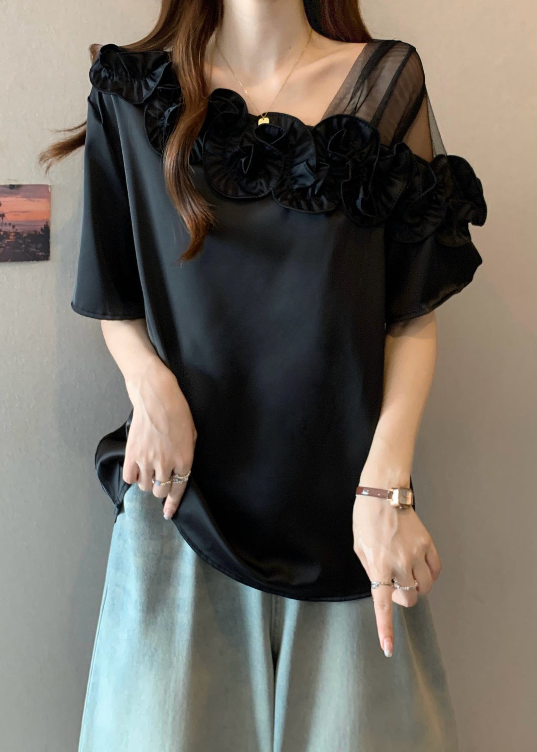 A Vintage Style Shirt with Delicate Timeless Details