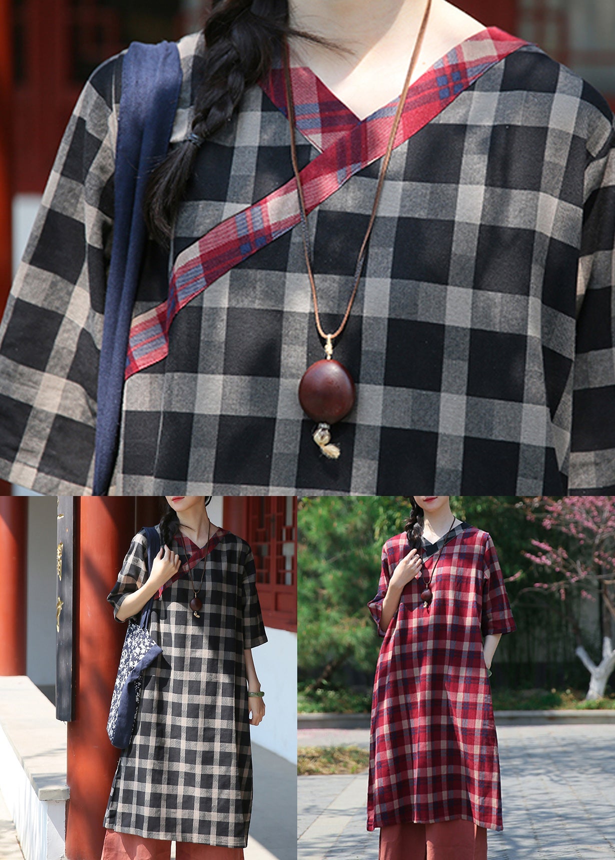 Classic Vintage Dress with a Flattering Fit