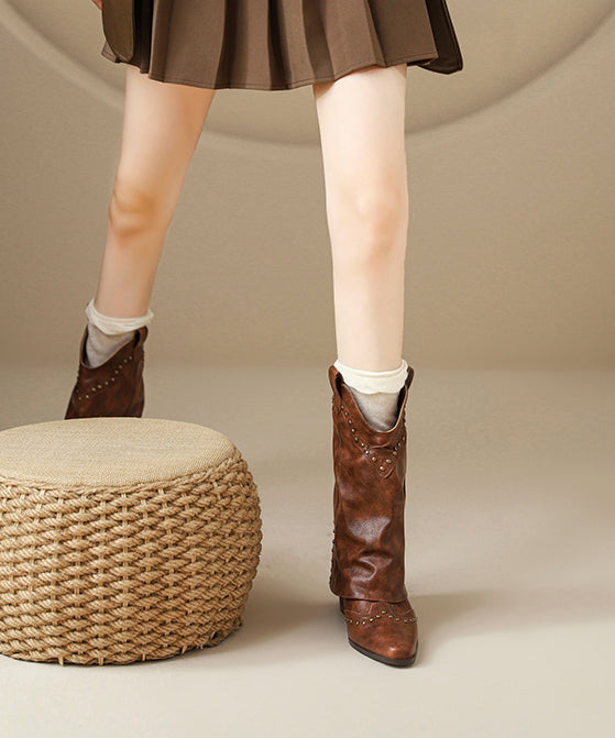 Chic Orthopedic Boots with Unique Design