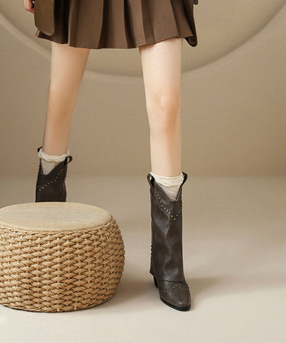 Chic Orthopedic Boots with Unique Design