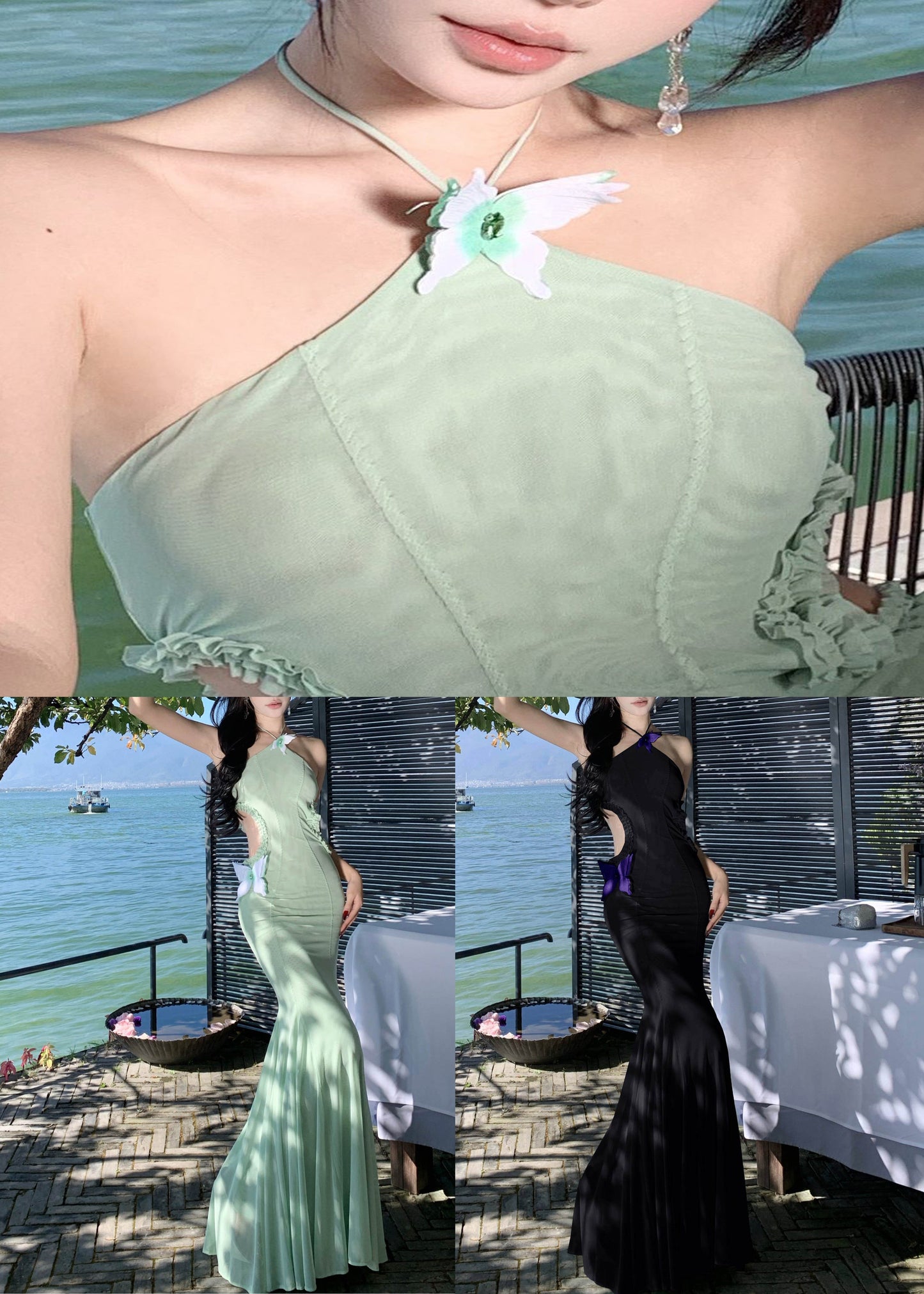 A Vintage Style Dress with Delicate Timeless Details