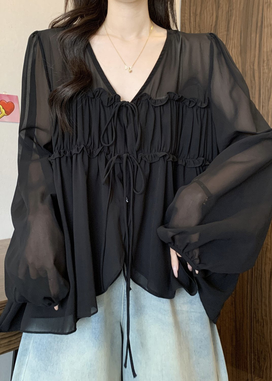 Vintage Inspired Blouse with a Contemporary Edge