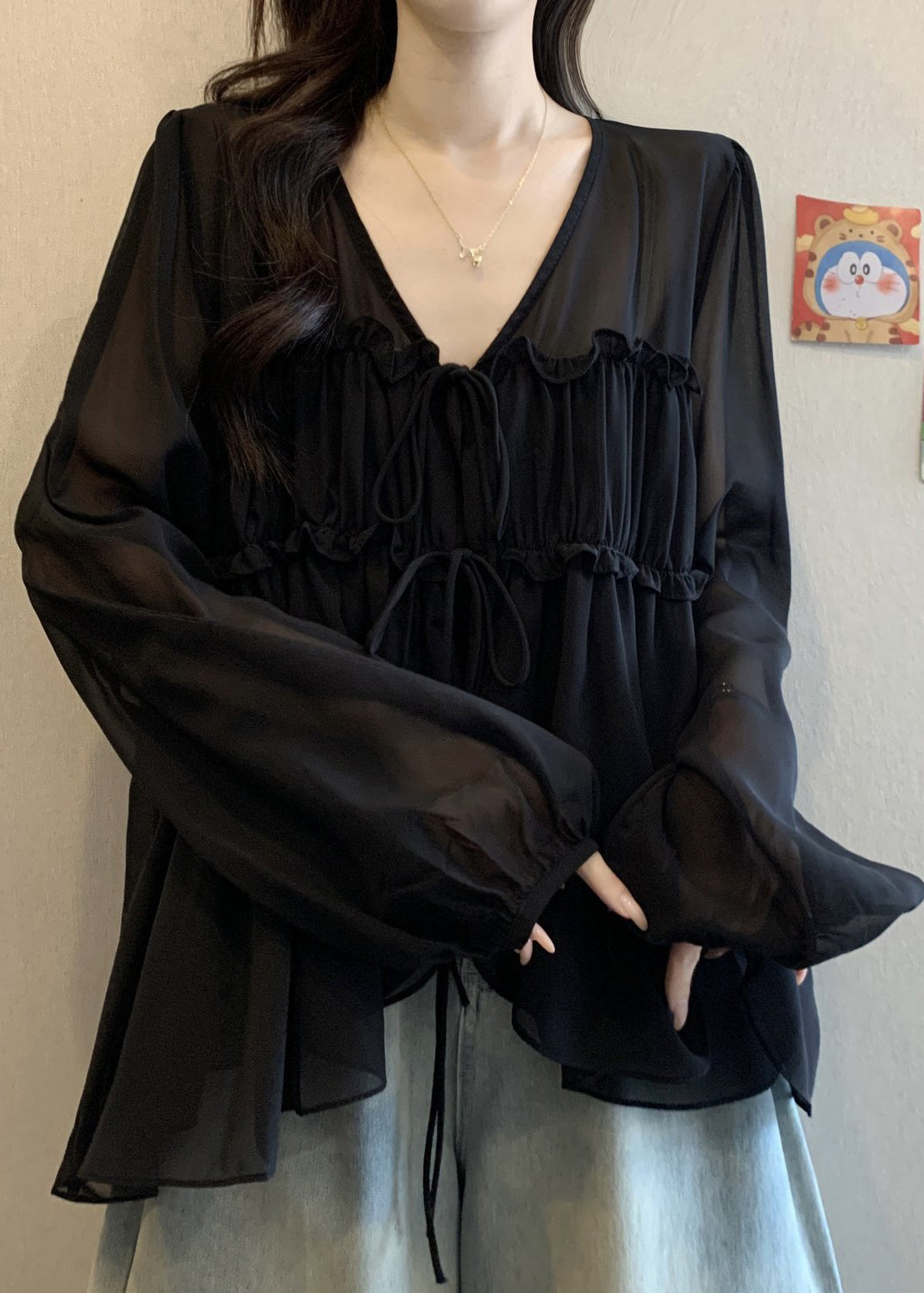 Vintage Inspired Blouse with a Contemporary Edge