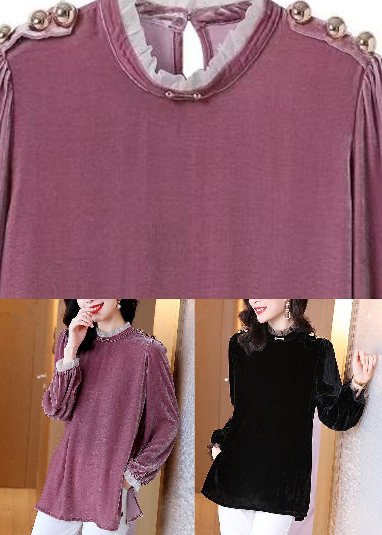 Classic Vintage Top with a Flattering Fit