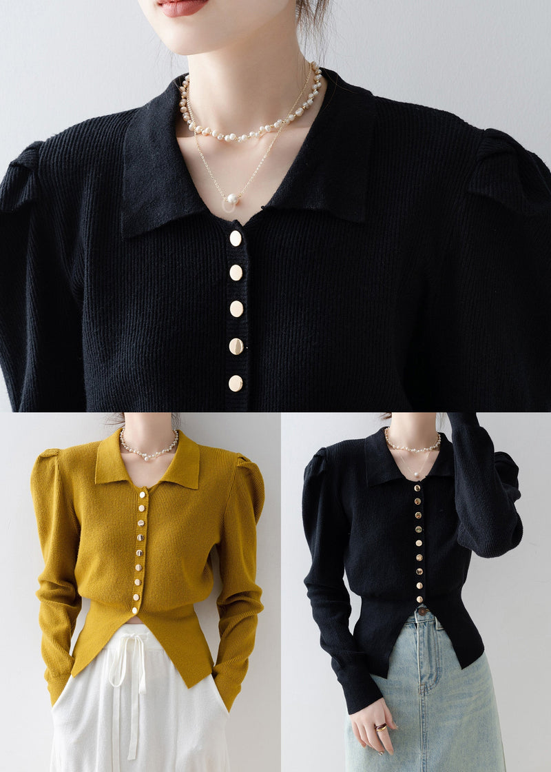 Well Tailored Cardigan with a Graceful Silhouette