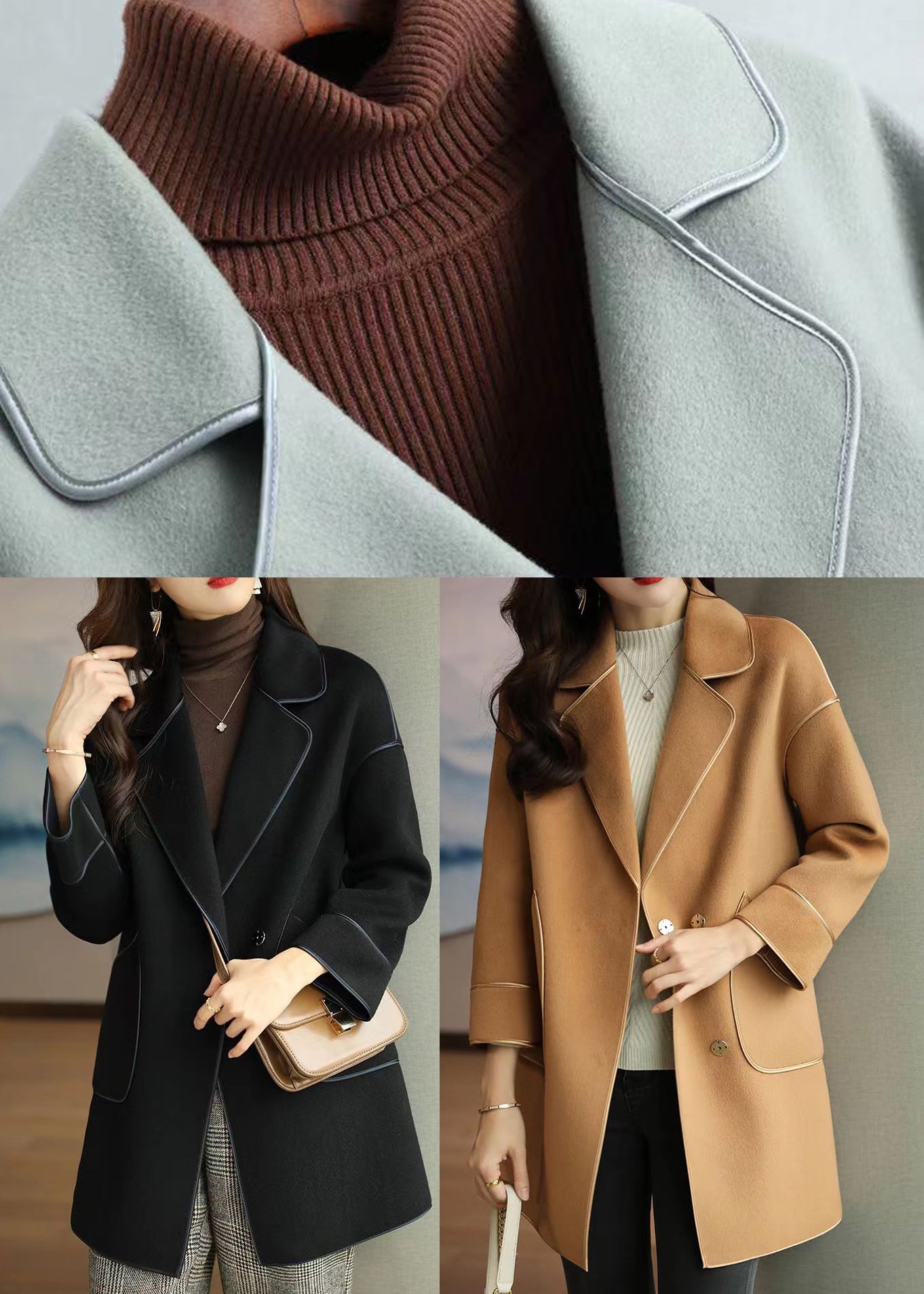Effortlessly Elegant Coat with a Timeless Design