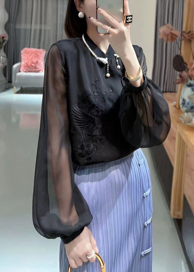 Vintage Inspired Blouse with a Contemporary Edge