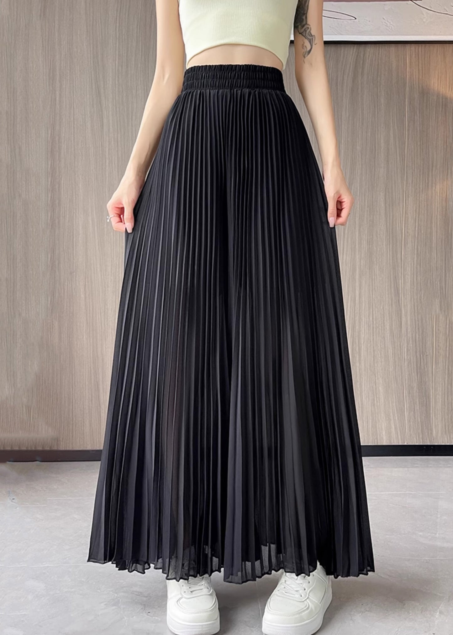 A Vintage Style Pants with Delicate Timeless Details
