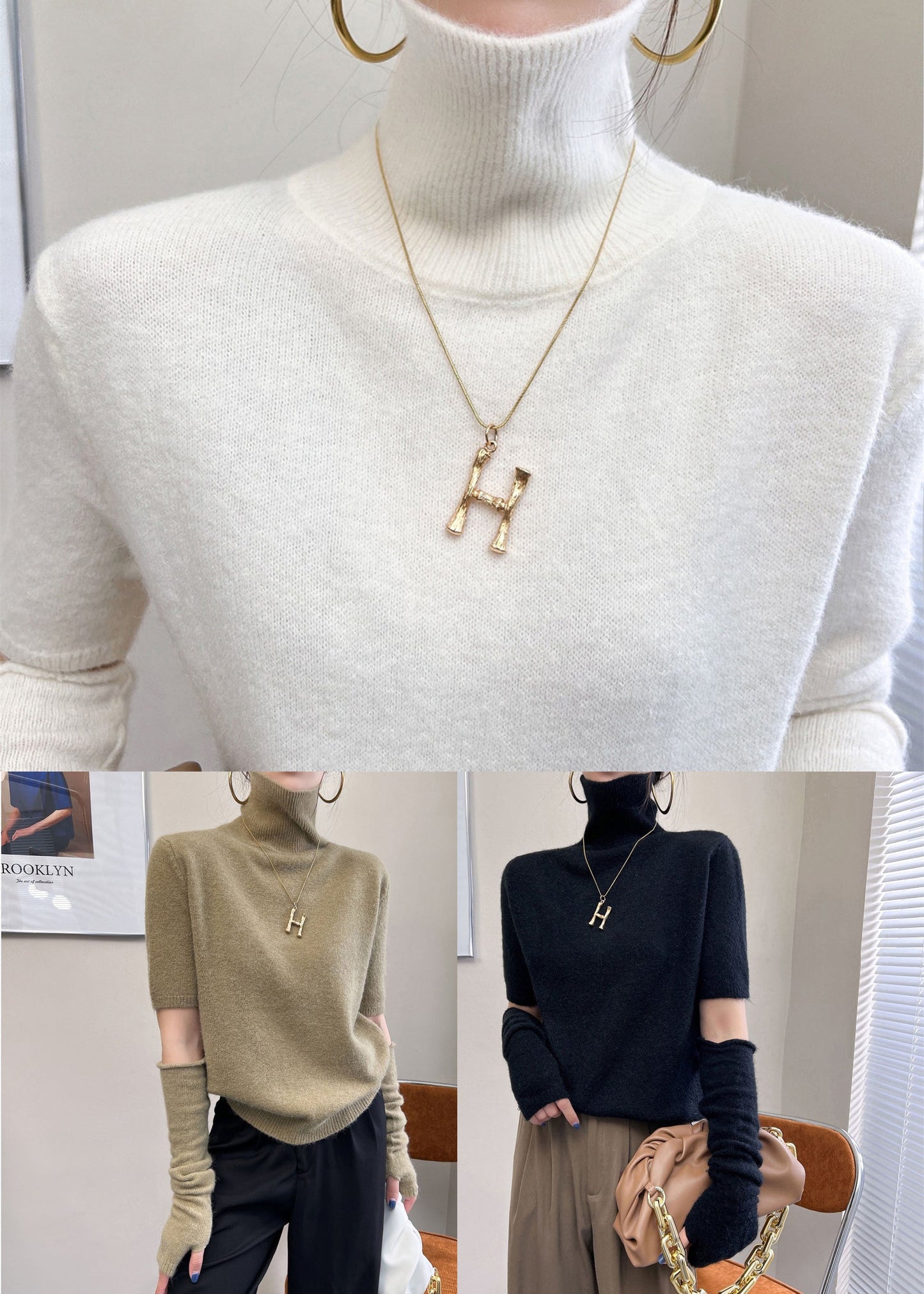 A Vintage Style Sweater with Delicate Timeless Details