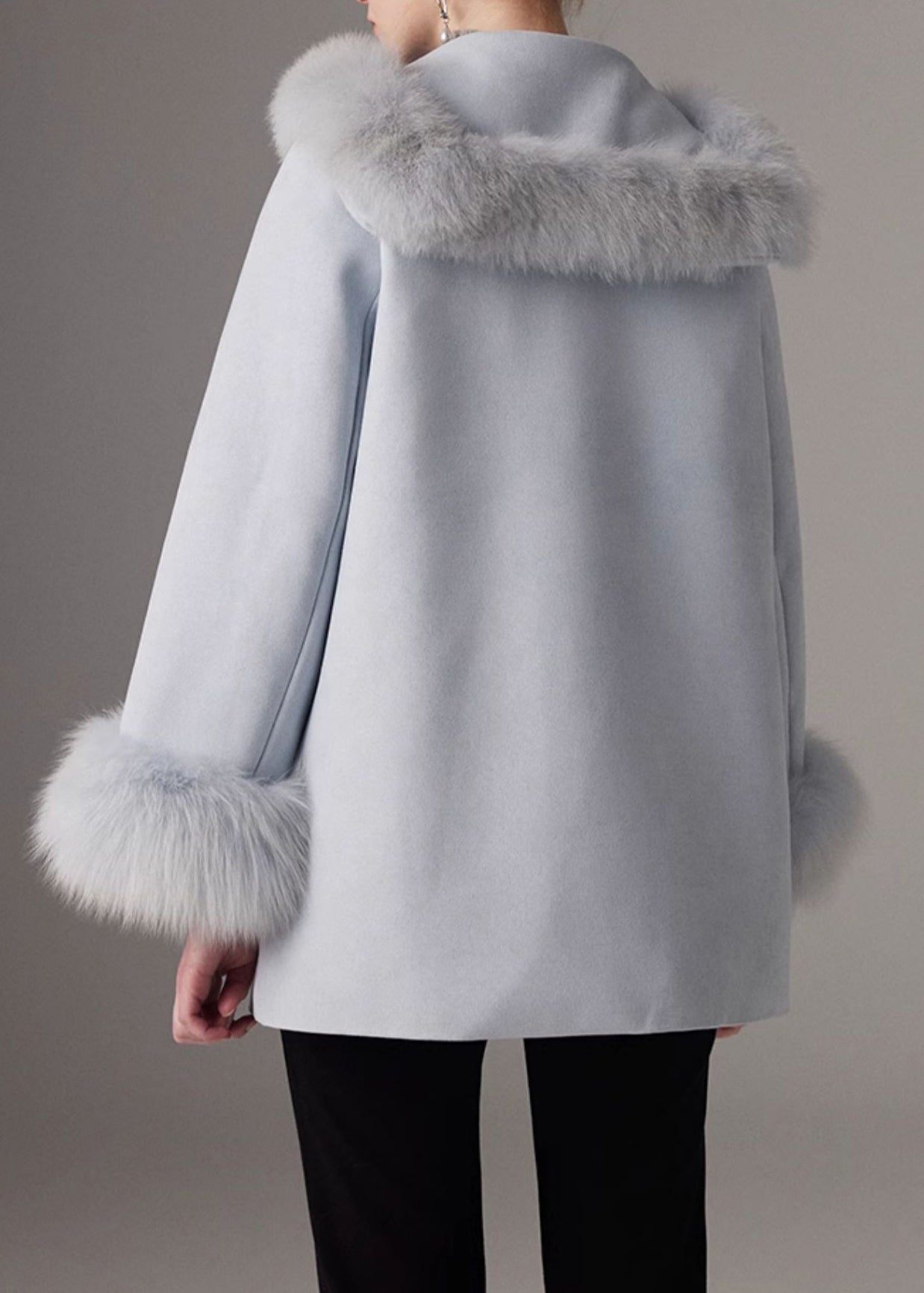 A Vintage Style Coat with Delicate Timeless Details