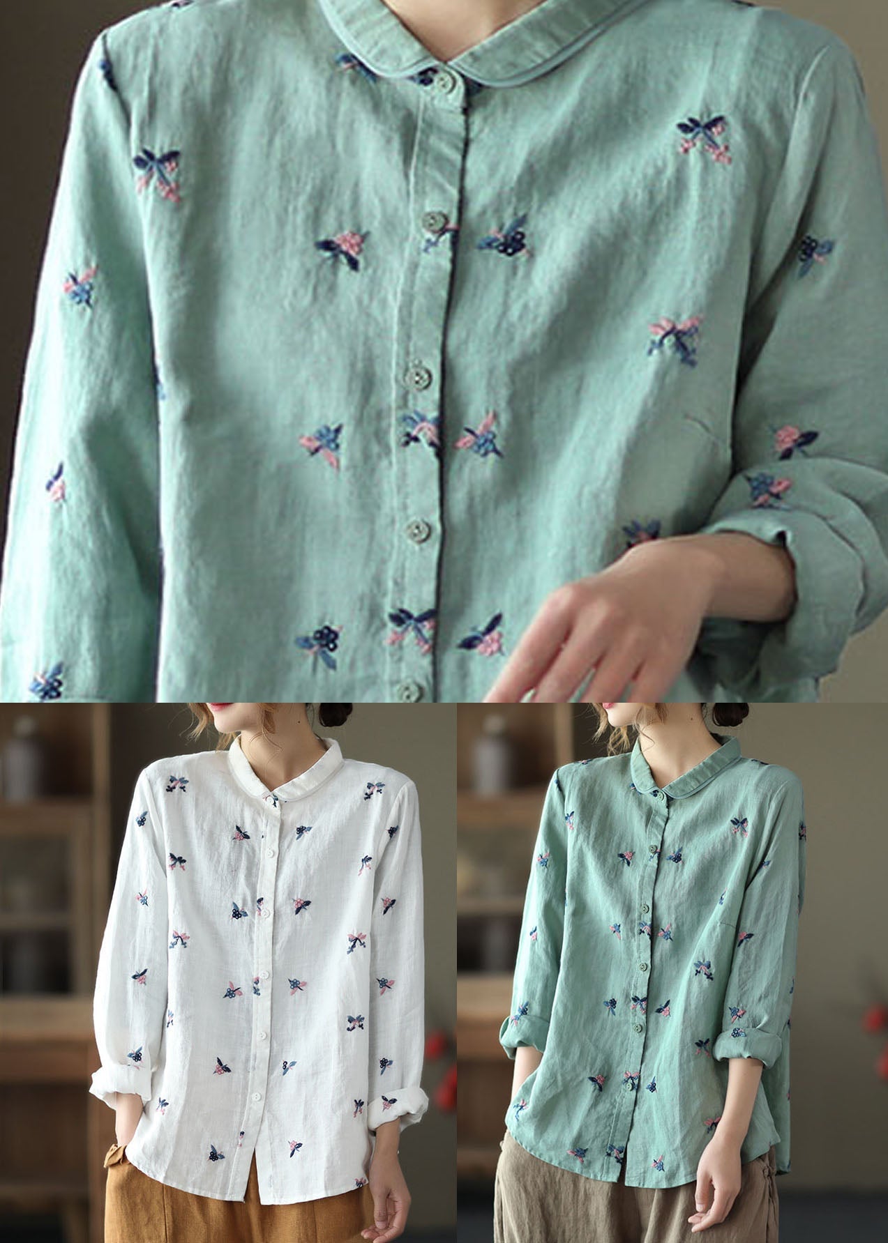 Beautifully Balanced Blouse with Timeless Character