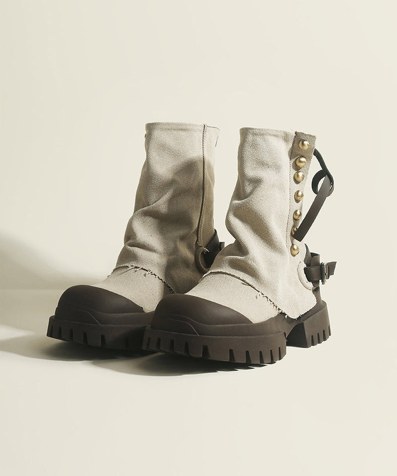 Classic Orthopedic Boots with Timeless Style